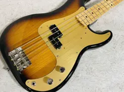 FENDER MADE IN JAPAN HERITAGE 50S PRECISION BASS USED SUNBURST W/SOFT CASE