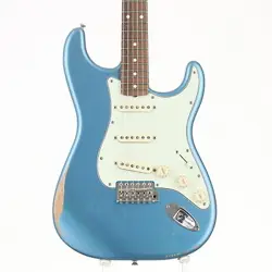 FENDER VINTERA ROAD WORN 60S STRATOCASTER LAKE PLACID BLUE USED 2021 W/SOFT CASE
