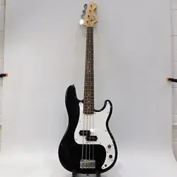 SQUIER BY FENDER AFFINITY SERIES P-BASS BLACK 4-STRING ELECTRIC BASS GUITAR
