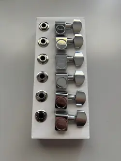 FENDER AMERICAN STANDARD TELECASTER AND STRATOCASTER TUNING MACHINES - CHROME