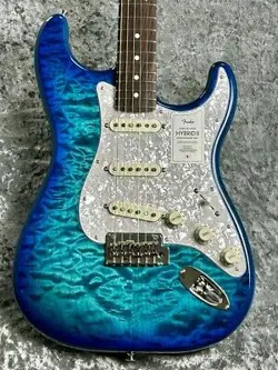 FENDER 2024COLLECTION MADE IN JAPAN HYBRID II ST QMT ROSEWOOD -AQUAMARINE- NOW A