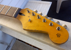 FENDER SQUIER RELIC STRAT NECK AGED NITRO 60S STRATOCASTER MR G'S CUSTOMS