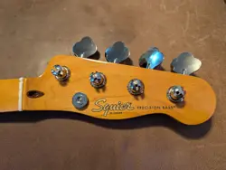 FENDER SQUIER CLASSIC VIBE 50S PRECISION P BASS, NECK & TUNERS, MAPLE 1950S