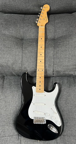 FENDER JAPAN ST54-95LS-BLACK ELECTRIC GUITAR 2004