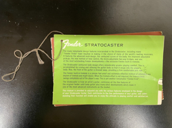 STRATOCASTER PARTIAL OWNER'S