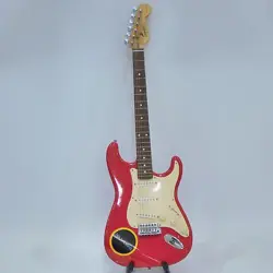 SQUIER BY FENDER AFFINITY SERIES STRAT RED ELECTRIC GUITAR (PARTS AND REPAIR)