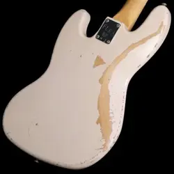 FENDER FLEA JAZZ BASS ROSEWOOD FINGERBOARD ROADWORN SHELL PINK 2018