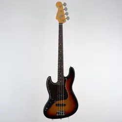 FENDER JAPAN JB62/LH 3 TONE SUNBURST USED ELECTRIC BASS  1990