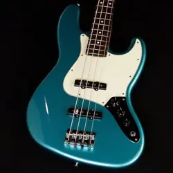 FENDER: FSR COLLECTION HYBRID II JAZZ BASS TEAL GREEN METALLIC ROSEWOOD