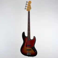 FENDER JAPAN JB62-75US 3 TONE SUNBURST USED ELECTRIC BASS  1990