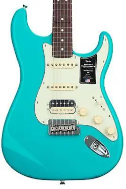 FENDER AMERICAN PROFESSIONAL II STRATOCASTER HSS - MIAMI BLUE WITH ROSEWOOD