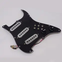GUITAR PREWIRED LOADED PICKGUARD WITH SSS SINGLE COIL PICKUPS FOR FENDER ST