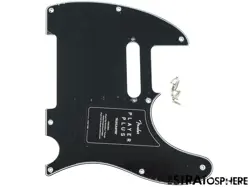 FENDER PLAYER PLUS SERIES TELECASTER TELE PICKGUARD GUITAR BLACK 3 PLY
