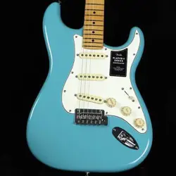 FENDER: PLAYER II STRATOCASTER AQUATONE BLUE ELECTRIC GUITAR