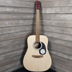 FENDER FA-25 DREADNAUGHT ACOUSTIC GUITAR NATURAL FINISH AS IS