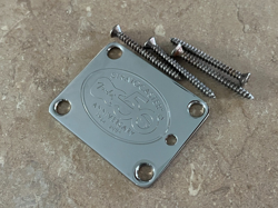 FENDER AMERICAN USA STRATOCASTER GUITAR NECK PLATE 50TH ANNIVERSARY
