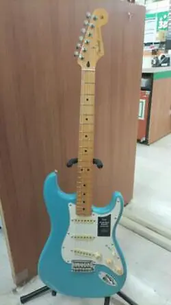 FENDER MEXICO PLAYER STRAT MN AQB ELECTRIC GUITAR