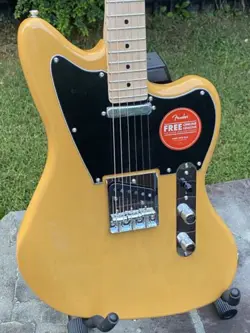 SQUIER FENDER PARANORMAL OFFSET TELECASTER ELECTRIC GUITAR BUTTERSCOTCH BLONDE