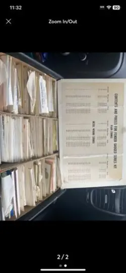 FENDER GUITAR STRINGS BOX