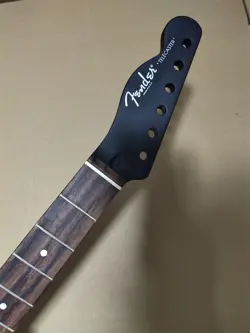 LEFT HAND 22 FRET TL ELECTRIC GUITAR NECK MAPLE FOR DIY FENDER REPLACE BLACK