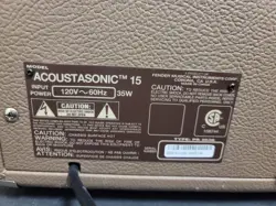 FENDER ACOUSTASONIC 15 ACOUSTIC GUITAR AMPLIFIER AMP