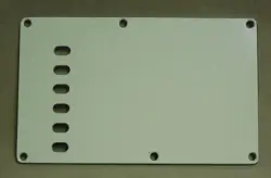 NEW GUITAR BACK PLATE FOR FENDER STRATOCASTER GUITAR CREAM PARCHMENT