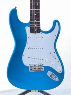 FENDER JAPAN ST-43 STRATOCASTER BLUE ELECTRIC GUITAR USED FROM JAPAN