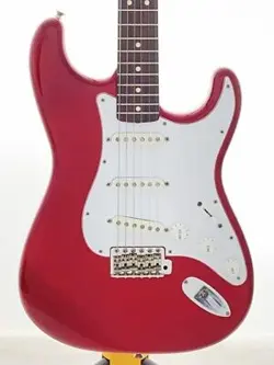 FENDER JAPAN ST-43  STRATOCASTER RED ELECTRIC GUITAR USED FROM JAPAN