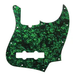 D'ANDREA PRO PEARL PICKGUARD FOR FENDER JAZZ/J-BASS - GREEN PEARL, DPP-JB-GRP