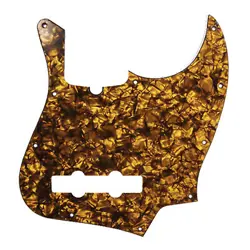 D'ANDREA PRO PEARL PICKGUARD FOR FENDER JAZZ/J-BASS - GOLD PEARL, DPP-JB-GOP