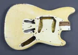 1966 FENDER MUSTANG BODY WHITE HEAVY RELIC VINTAGE AMERICAN USA 1965 1967