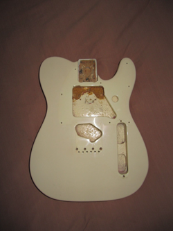 FENDER MADE IN MEXICO TELECASTER BODY BLONDE