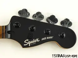 FENDER SQUIER CONTEMPORARY ACTIVE JAZZ BASS HH NECK & TUNERS ROASTED MAPLE