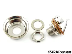 FENDER SQUIER CLASSIC VIBE 60S TELECASTER TELE CUSTOM OUTPUT JACK, NICKEL