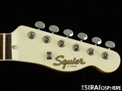 FENDER SQUIER PARANORMAL OFFSET TELECASTER SJ TELE NECK  TUNERS 