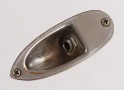 1974 FENDER STRATOCASTER JACK & CUP PLATE VINTAGE 1973 1972 1975 1976