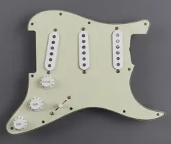 GREEN PICKGUARD CUSTOM