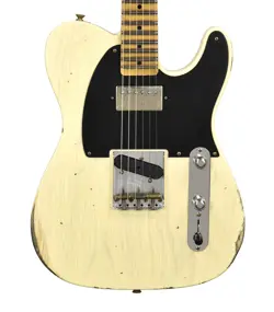 FENDER CUSTOM SHOP 52 HS TELECASTER RELIC IN VINTAGE BLONDE