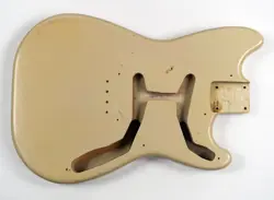 1959 FENDER DUO SONIC BODY ORIGINAL DESERT SAND TAN BROWN VINTAGE AMERICAN 1958