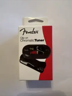FENDER CHROMATIC CLIP ON TUNER FCT-12