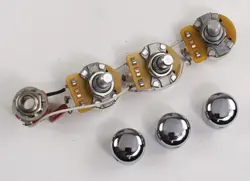 2004 FENDER JAZZ BASS 250K CTS POTS, JACK AND KNOBS