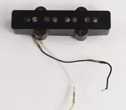 1974 FENDER JAZZ BASS NECK PICKUP WITH COVER VINTAGE AMERICAN USA 1975