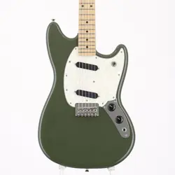 ELECTRIC GUITAR FENDER PLAYER MUSTANG OLIVE 2019 MADE IN MEXICO MX19086011 USED