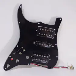 LEFT HAND PREWIRED LOADED PICKGUARD W/ HSH HUMBUCKER PICKUPS FOR FENDER ST