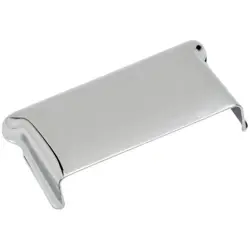 FENDER PURE VINTAGE STRATOCASTER ASHTRAY BRIDGE COVER, CHROME