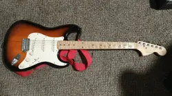 FENDER 371001532 SQUIER BULLET STRAT ELECTRIC GUITAR - BROWN