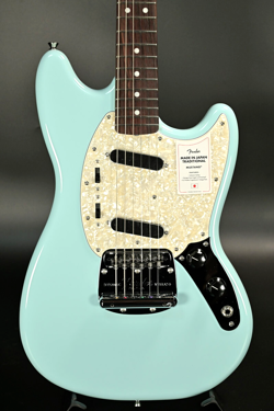 FENDER MADE IN JAPAN TRADITIONAL 60S MUSTANG DAPHNE BLUE ELECTRIC GUITAR FROM JP