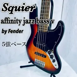 SQUIER AFFINITY JAZZ BASS V 5 STRING FENDER