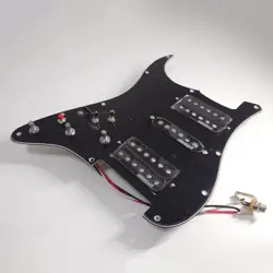 HSH LEFT HAND PREWIRED LOADED PICKGUARD FOR FENDER STRAT ST GUITAR PARTS