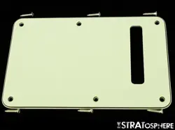 FENDER AMERICAN PERFORMER STRATOCASTER STRAT TREMOLO COVER, MINT GREEN
